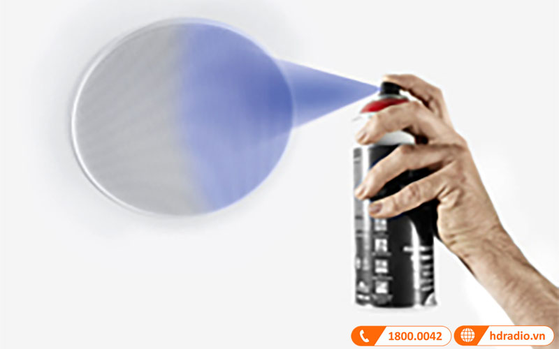 có thể sơn lên lưới