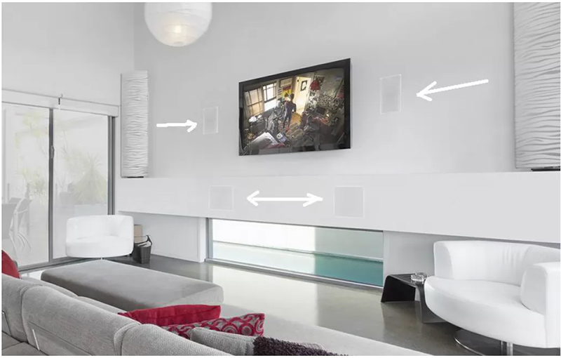 Loa âm tường Canton 845 LCR