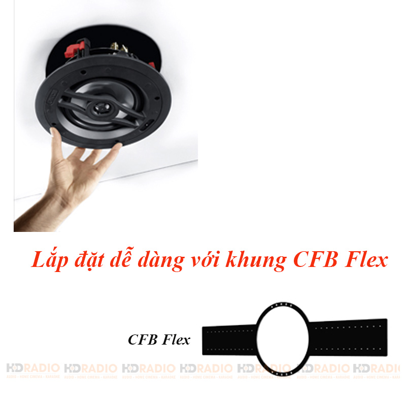 Lắp đặt dễ dàng với Loa âm trần Canton 885 Loa âm trần Canton 885