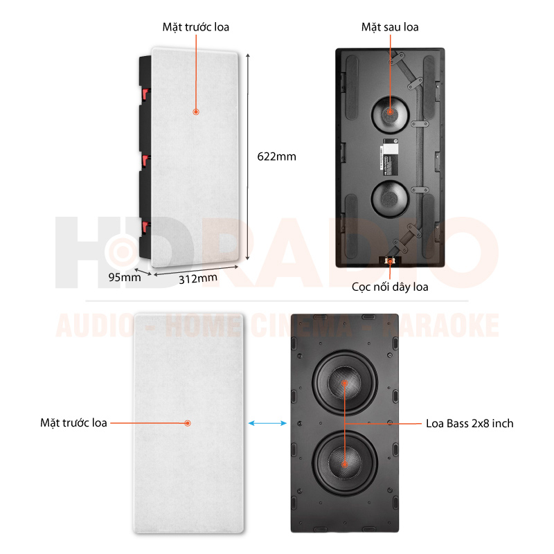 Chú thích Loa MK Sound IW-28S