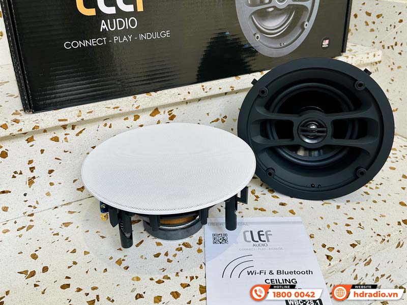 Loa âm trần không dây Clef WBC-2S.1