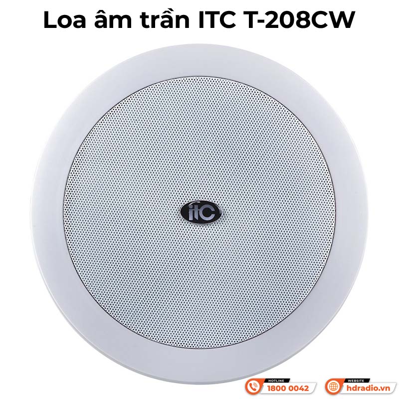 Loa âm trần ITC T-208CW Loa âm trần ITC T-208CW