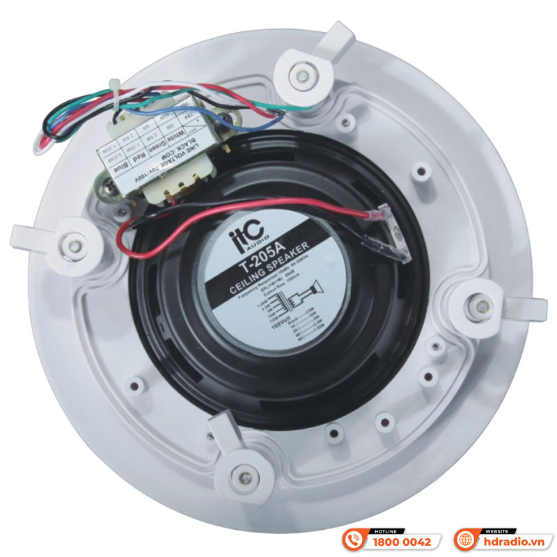 Loa âm trần ITC T205-A