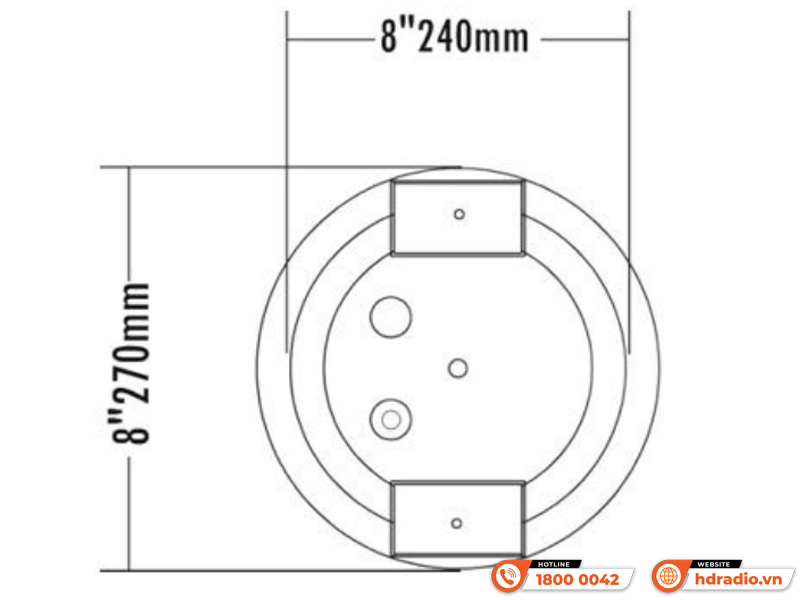 Loa trần chống cháy ITC VA-585