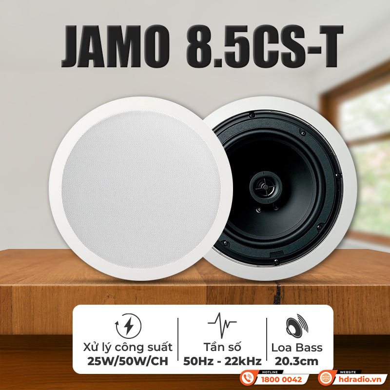 Tính năng của Loa âm trần Jamo 8.5CS-T Tính năng của Loa âm trần Jamo 8.5CS-T