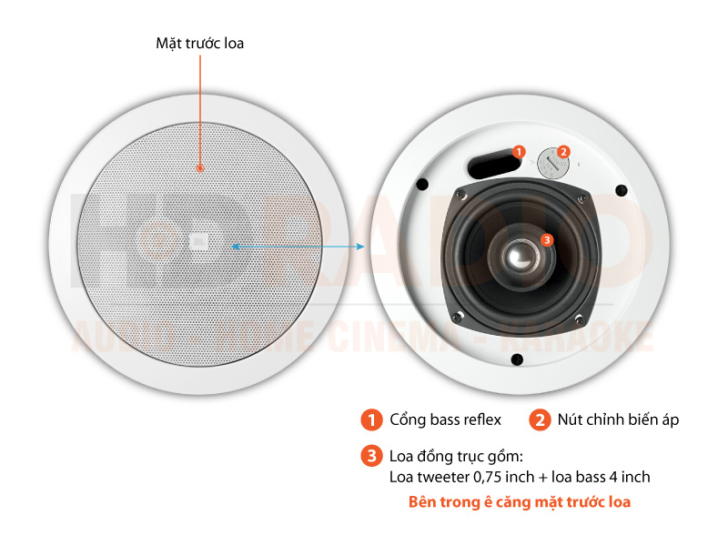 Loa âm trần JBL Control 24CT