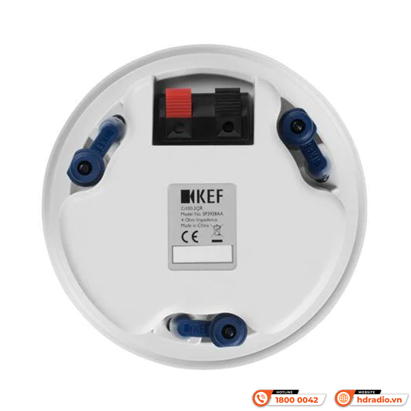 Loa âm trần KEF Ci100.2QR, Bass 7.5cm, Độ nhạy 83dB, Tần số 90Hz-27kHz-8