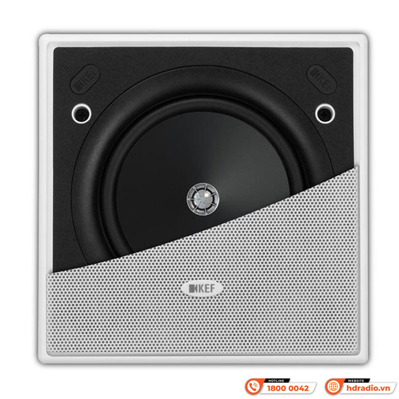 Loa âm trần KEF Ci130.2CS, Bass 13cm, Độ nhạy 87dB, Tần số 52Hz-20kHz-1