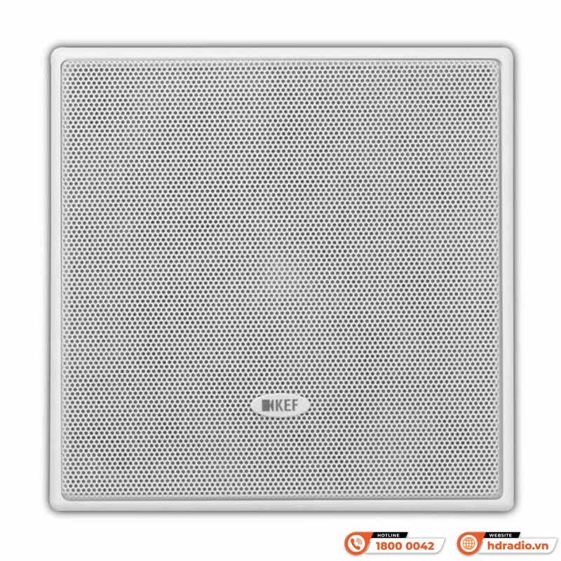 Loa âm trần KEF Ci130.2CS, Bass 13cm, Độ nhạy 87dB, Tần số 52Hz-20kHz-3