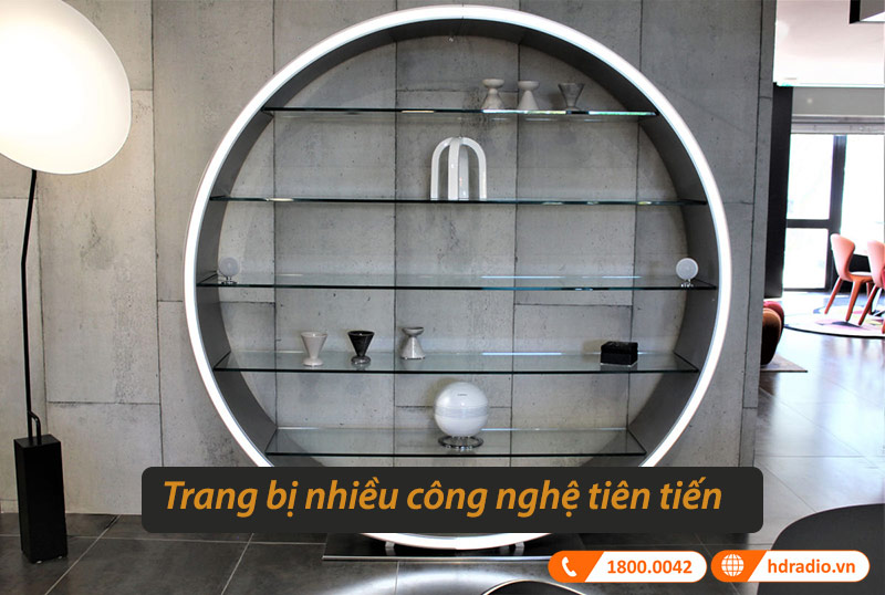 tích hợp công nghệ hiện đại, tiên tiến