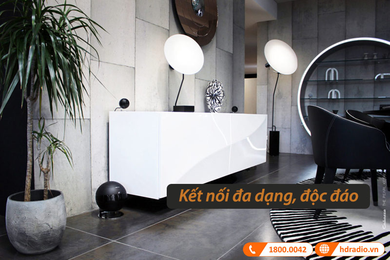 kết nối hiện đại Bộ loa Cabasse The Pearl Keshi