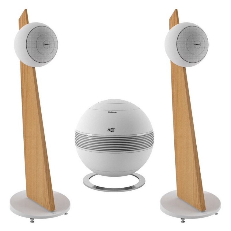 Bộ loa Cabasse The Pearl Sub Baltic 5, Công suất 3200W Peak, App Cabasse SteamCONTROL, Optical, RCA, Bluetooth, Wifi