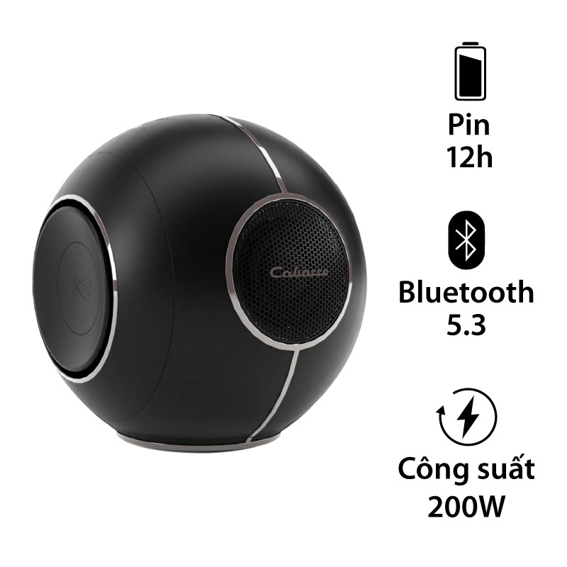 Loa Cabasse The Pearl Myuki, Pin 12 giờ, Công Suất 200W, WiFi, Bluetooth, AUX, Optical Loa Cabasse The Pearl Myuki, Pin 12 giờ, Công Suất 200W, WiFi, Bluetooth, AUX, Optical