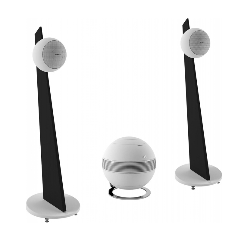 Bộ Loa Cabasse The Pearl Sub - Riga 2, công Suất 1000W RMS, Optical, RCA Analog Bluetooth, Wifi