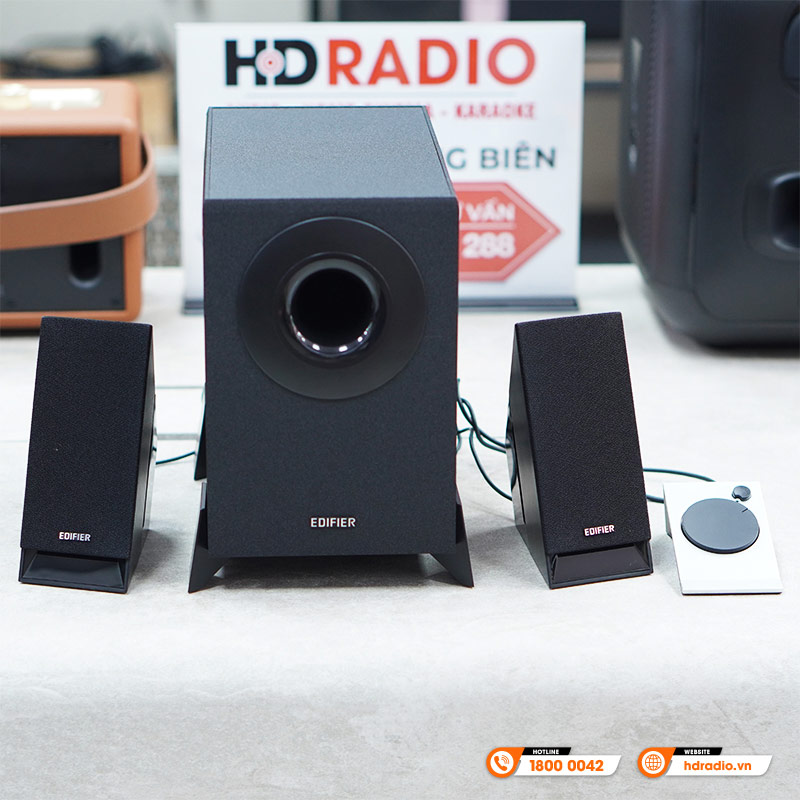 Loa Edifier M1360, AUX, Âm thanh 2.1-1
