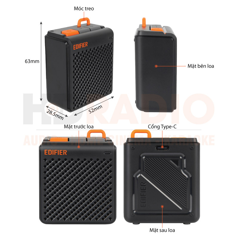 Chú thích Loa Edifier MP85