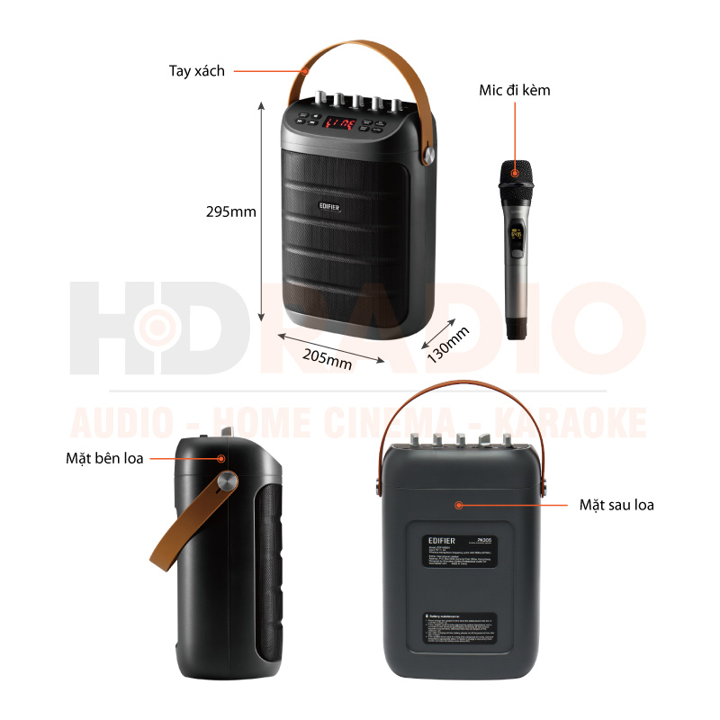 Chú thích Loa Edifier PK305