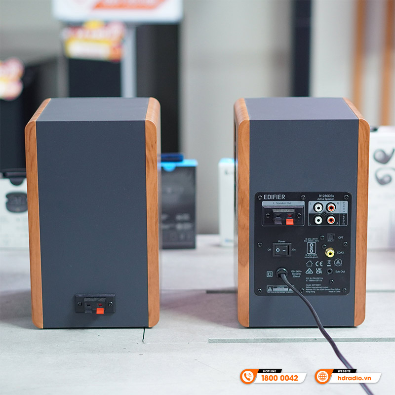 Loa Edifier R1280DBs, Công Suất 42W, Bluetooth, Subout, Digital (Optical, Coaxial)-3