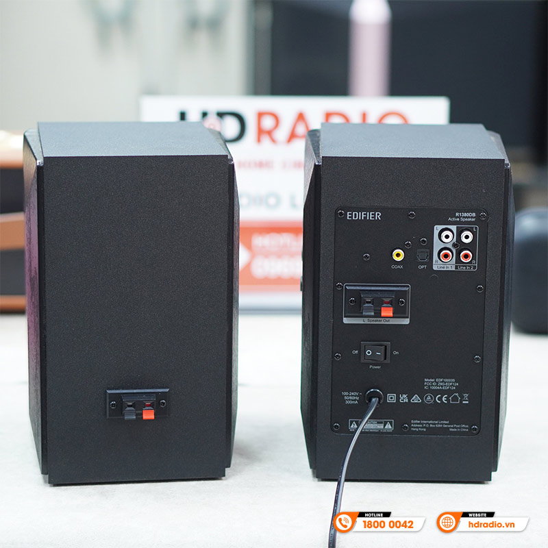 Loa Edifier R1380DB, Công Suất 42W, Bluetooth, RCA, Optical và Coaxial-7