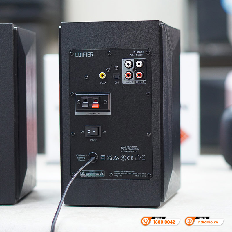 Loa Edifier R1380DB, Công Suất 42W, Bluetooth, RCA, Optical và Coaxial-8
