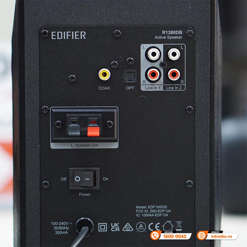 Loa Edifier R1380DB, Công Suất 42W, Bluetooth, RCA, Optical và Coaxial-9
