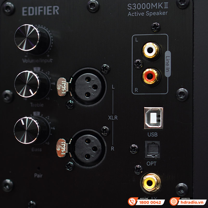 Loa Edifier S3000MKII, Bluetooth 5.0, XLR, RCA, Optical, Coaxial, USB, Công Suất 256W-14