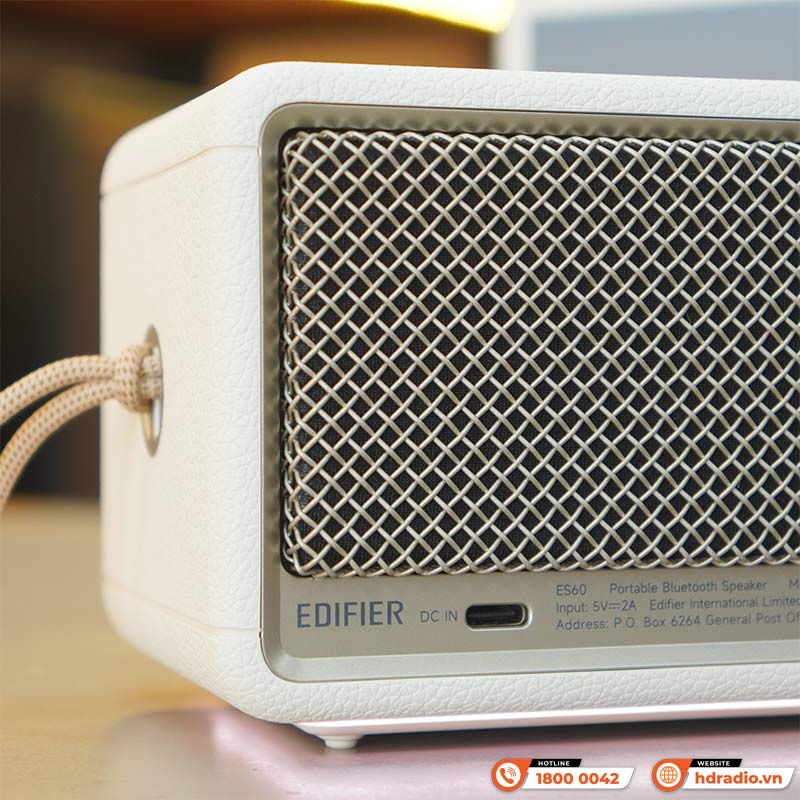 Loa Edifier ES60,  Pin 9h, IP66, Bluetooth 5.4, Wi-Fi-7