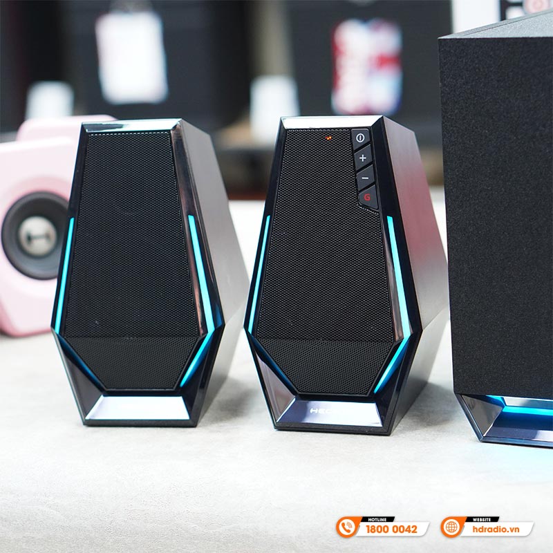 Loa Edifier G1500 Max, công suất 60W, Bluetooth 5.3, USB, AUX, Âm Thanh 2.1-4