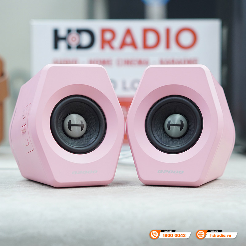 Loa Edifier G2000, Bluetooth 5.1, USB, AUX, Âm Thanh 2.0-1