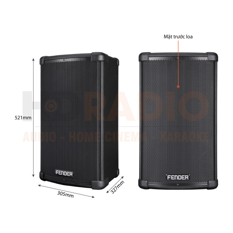 Chú thích Loa Fender Fighter 12