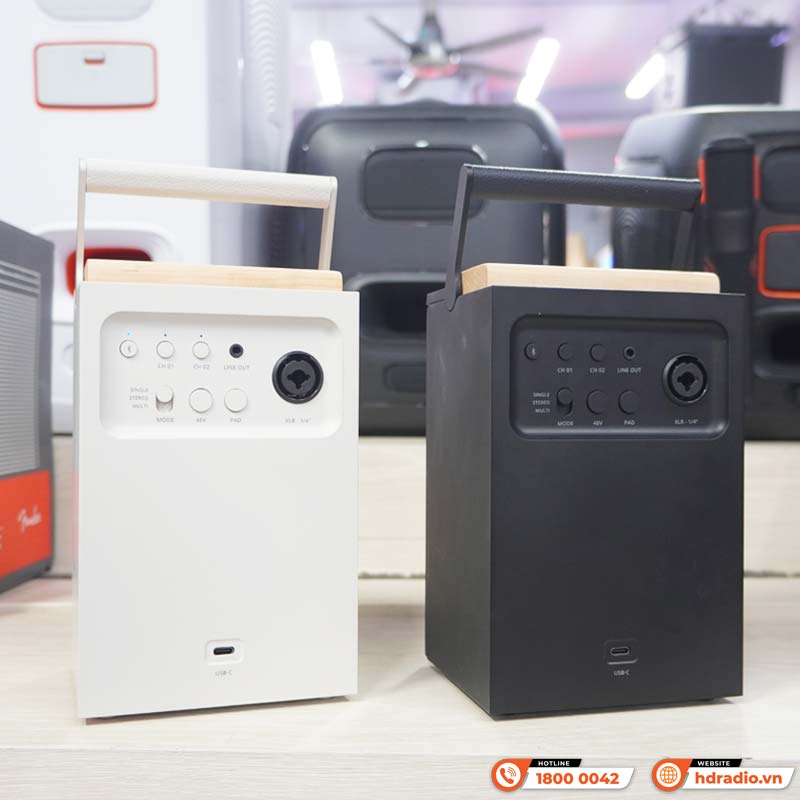 Loa Fender Elie 6, Công Suất 60W, Pin 20h, Bluetooth 5.3, XLR-3