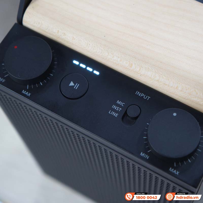 Loa Fender Elie 6, Công Suất 60W, Pin 20h, Bluetooth 5.3, XLR-10