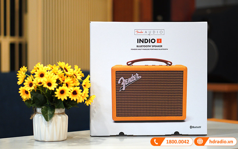 ảnh thực tế mở hộp Loa Fender Indio 2 Tweed