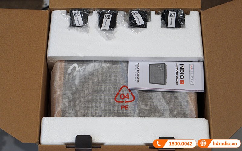 ảnh thực tế mở hộp Loa Fender Indio 2 Tweed mới 2