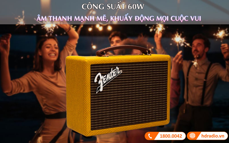 Loa Fender Indio 2 Tweed Cong suat 60W