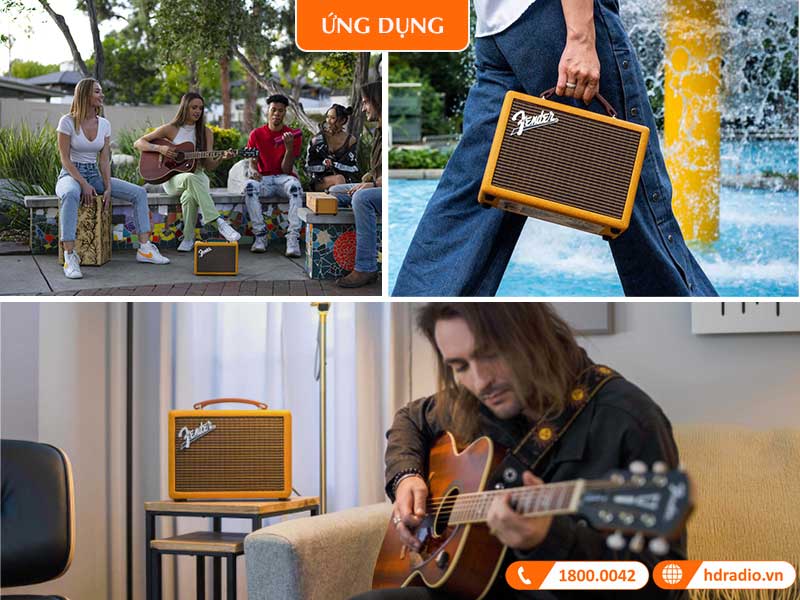 Ung dung loa Fender Indio 2 tweed 