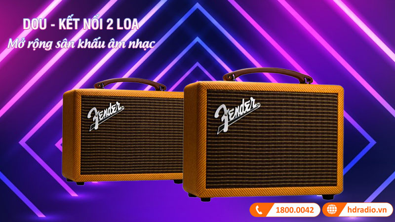 Ket noi 2 Loa Fender Indio 2 Tweed 