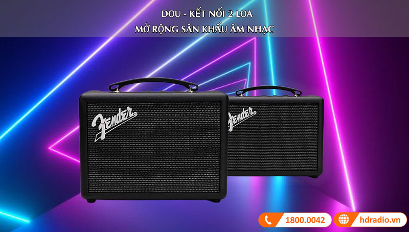 ket noi 2 loa fender indio 2