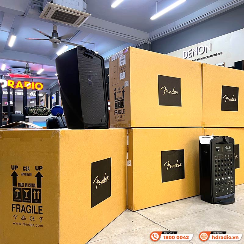 Loa Fender Passport Event Series 2, Bluetooth, Mixer 7 kênh, Công Suất 375W-5