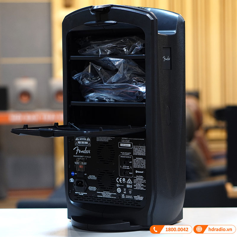 Loa Fender Passport Venue Series 2, Bluetooth, Mixer 10 Kênh, Công Suất 600W (All in One)-16