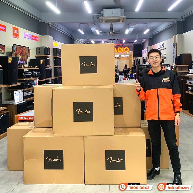 Loa Fender Passport Venue Series 2, Bluetooth, Mixer 10 Kênh, Công Suất 600W (All in One)-24