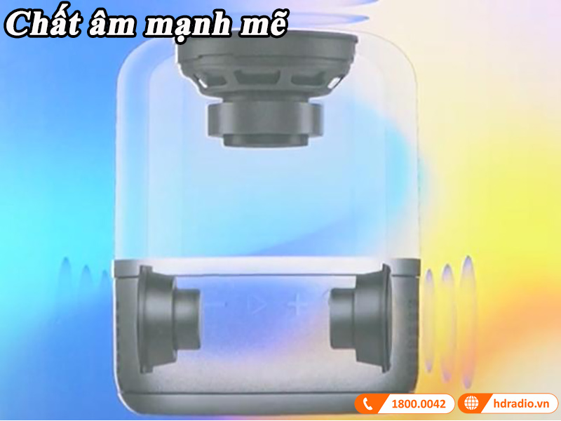 he thong 3 cu loa gom 1 cu loa sub và 2 cu loa treble