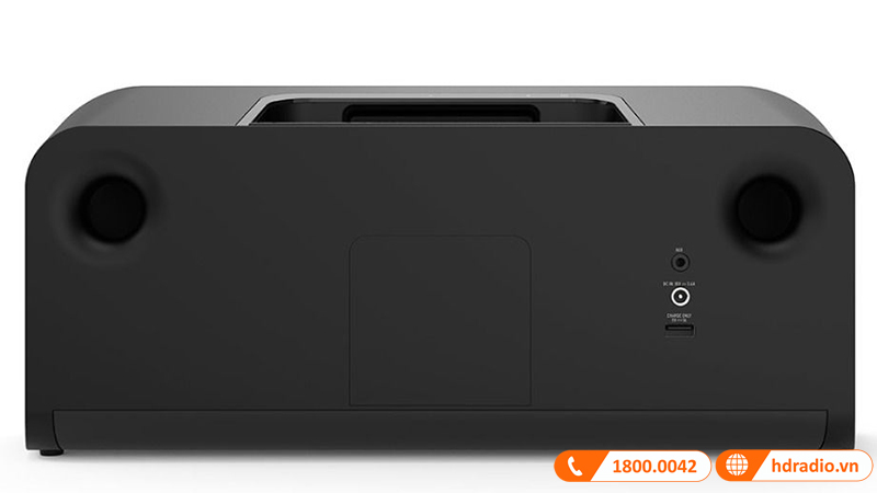 mặt sau Loa Klipsch Groove XXL với các cổng kết nối