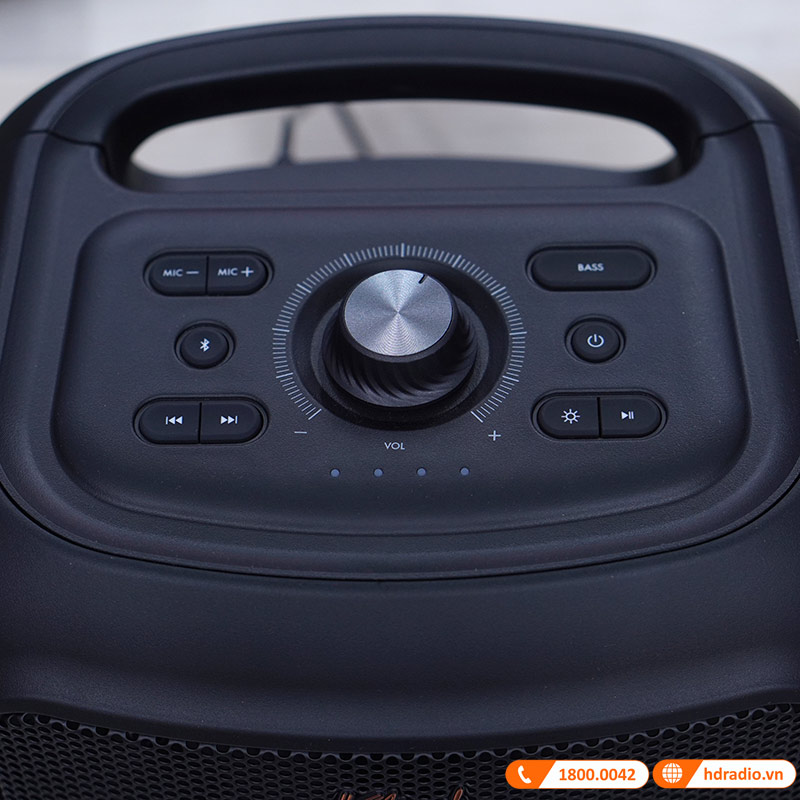 Loa Klipsch GIG XL Chính Hãng, LED RGB, Pin 8 Giờ, IPX4, Bluetooth, Line In, Micro/Guitar, USB, TWS, Đi kèm 1 Micro có dây-11