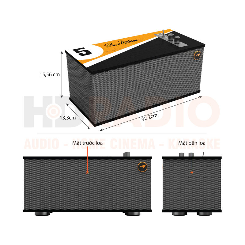 Chú thích Loa Klipch The One McLaren Edition