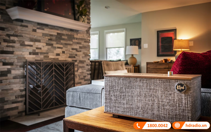 Loa Klipsch The Three Google Assistant