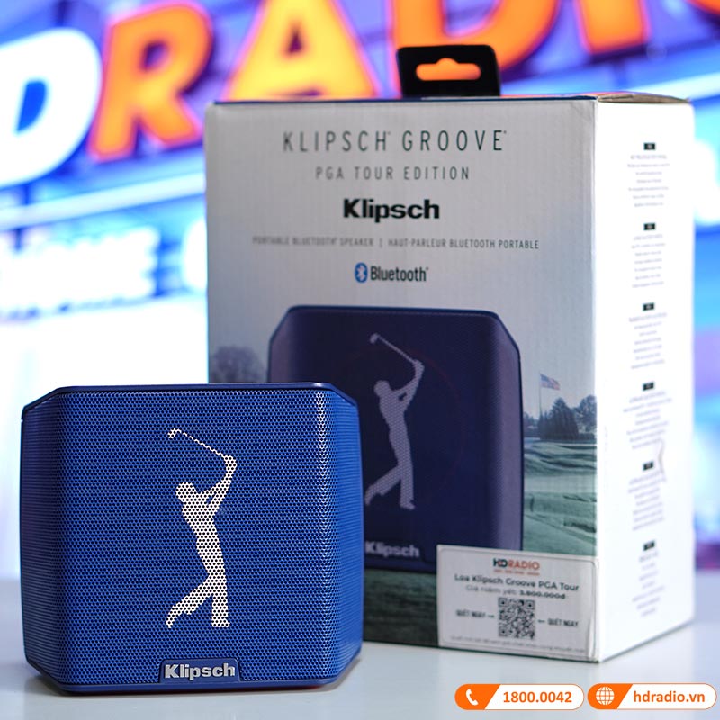 Loa Klipsch Groove PGA 2(II) Tour, Công Suất 10W, Pin 8h, Chống Nước IP56, Bluetooth, AUX-1