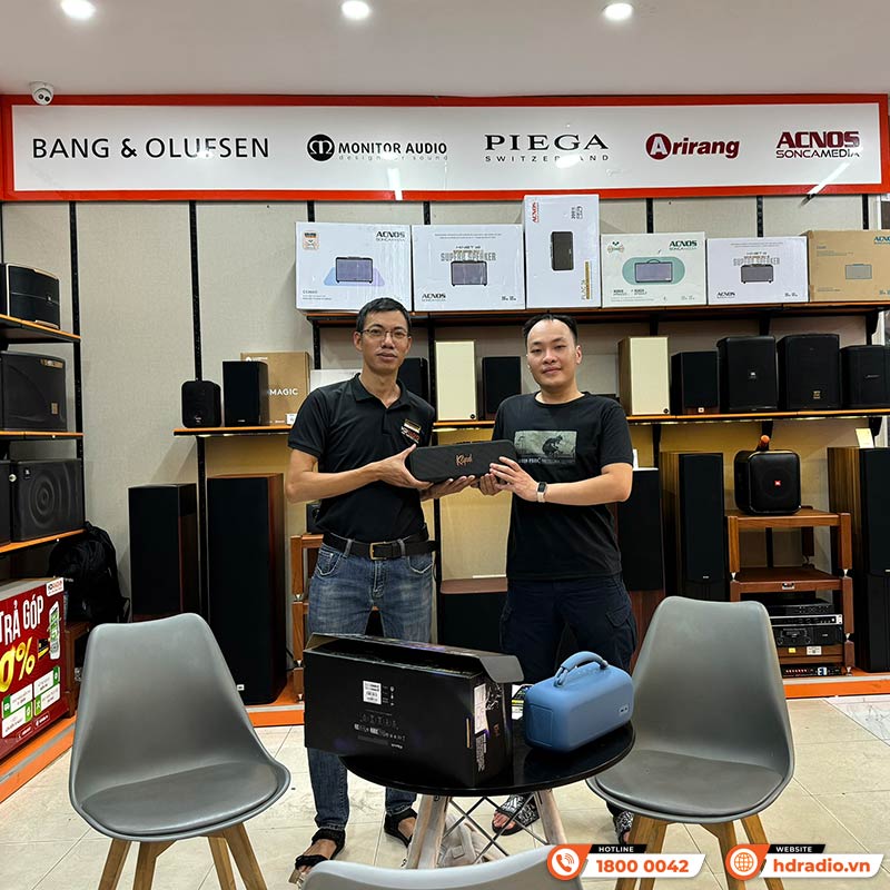 Loa Klipsch Detroit, Pin 24h, IP67, Bluetooth 5.3, Klipsch Connect-2