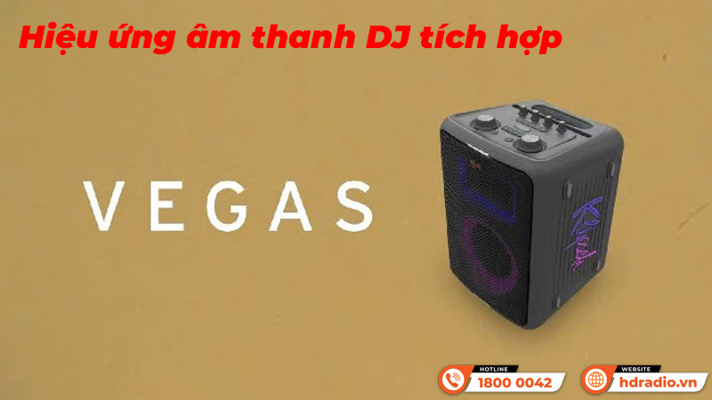 Hiệu ứng Loa Klipsch Vegas