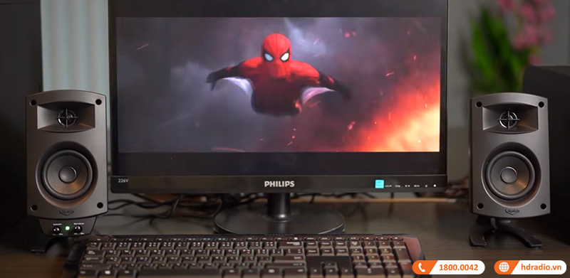 loa klipsch promedia 2.1 bt dung cho may tinh, laptop, dien thoai